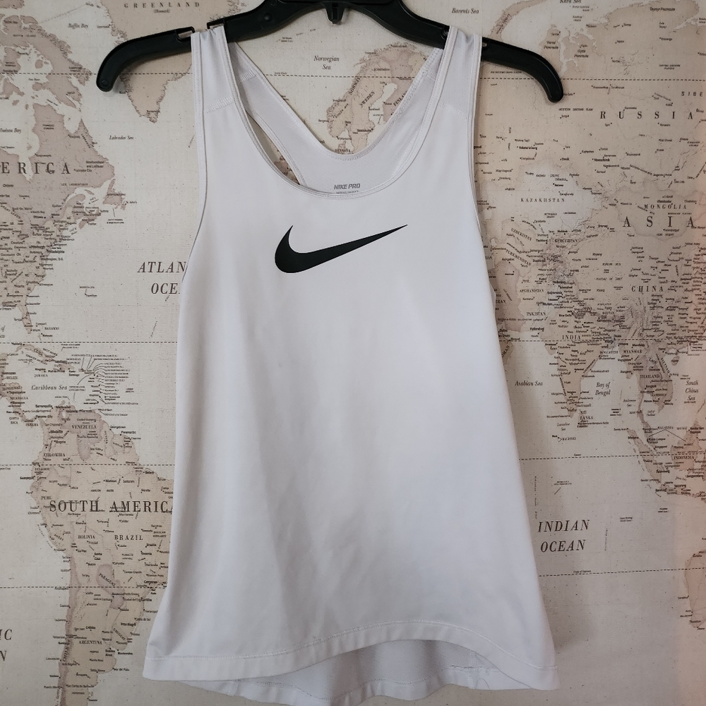 White Nike Tank top